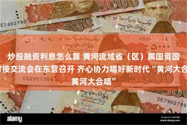 炒股融资利息怎么算 黄河流域省（区）属国资国企对接交流会在东营召开 齐心协力唱好新时代“黄河大合唱”