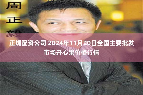 正规配资公司 2024年11月20日全国主要批发市场开心果价格行情