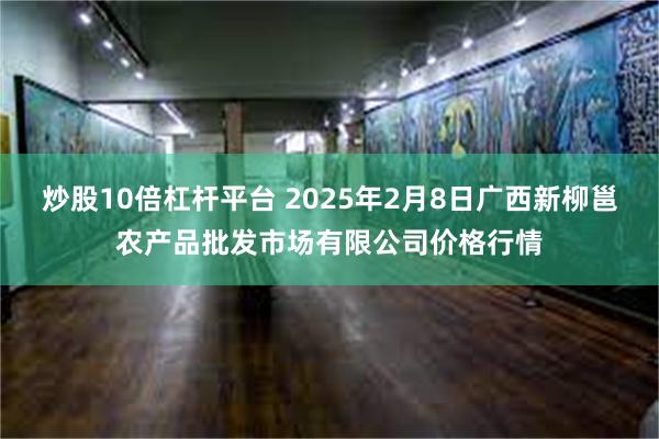 炒股10倍杠杆平台 2025年2月8日广西新柳邕农产品批发市场有限公司价格行情